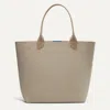Rothys The Lightweight Tote In Brown/neutral In Soft Sesame