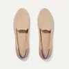 Rothys The Loafer In Brown/neutral In Ecru