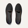 Rothys The Lounge Loafer In Black/neutral In Black Espresso
