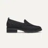 Rothys The Lug Loafers In Black Boucl
