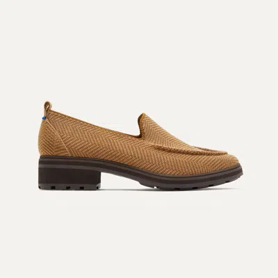 ROTHYS THE LUG LOAFER IN BROWN/NEUTRAL