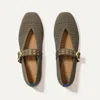 Rothys The Max Buckle Mary Jane In Green