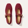 Rothys The Max Buckle Mary Jane In Red