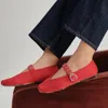 Rothys The Max Buckle Mary Jane In Red In Red