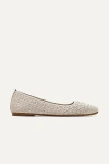 Rothys The Max Square Flats In White