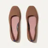 Rothys Rothy's The Max Square Mary Jane In Pecan Micro Check