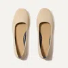 Rothys The Max Square In White/neutral In Sandstone Micro Check