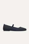 Rothys The Max Square Mary Jane Flats In Black