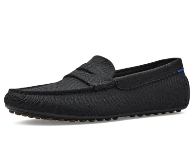 Rothys The Men's Daily Driver Men's Flat Shoes Black: 8.5 M
