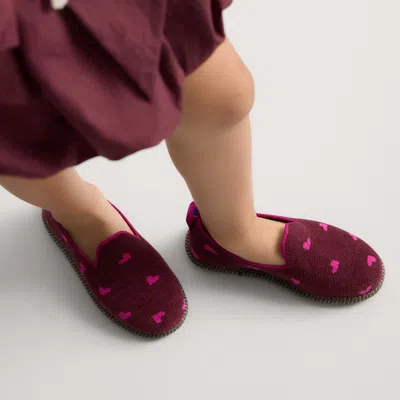 Rothys The Mini Loafer (for Kids) In Burgundy