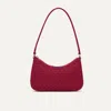 Rothys The Mini Shoulder Bag In Red In Cranberry