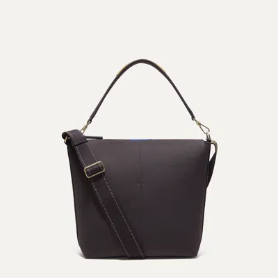 Rothys The Mini Zip Bucket In Black/neutral In Ink And Ivory