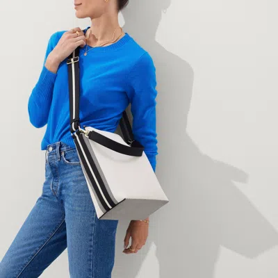 Rothys The Mini Zip Bucket In White/neutral