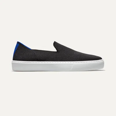 Rothys The Original Slip On Sneaker In Black In Black Solid