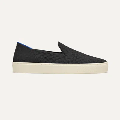 Rothys The Original Slip On Sneaker In Black/neutral In Black Sand