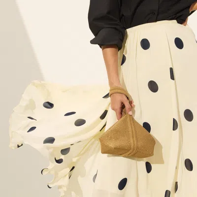 Rothys The Party Pouch In Brown/metallic