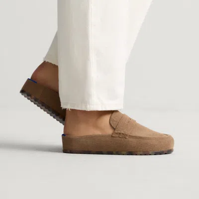 Rothys The Penny Clog In Revelvet Portobello