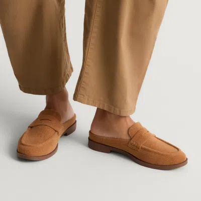 Rothys The Penny Loafer Mule In Brown