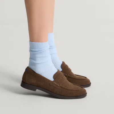 Rothys The Penny Loafer In Revelvet Bistro