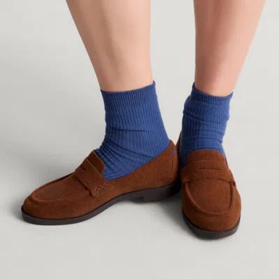 Rothys The Penny Loafer In Revelvet Russet