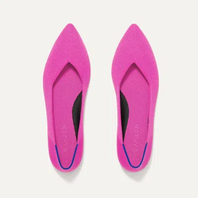 Rothys The Point Ii In Pink In Dragon Fruit