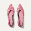 Rothys The Point Ii In Pink In Hibiscus Chantilly