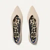 Rothys The Point Ii In White/neutral In Ecru