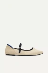 Rothys The Point Mary Jane Ii Flats In White