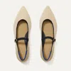 Rothys The Point Mary Jane Ii In Brown/neutral In Sandstone