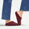 Rothys The Revelvet Casual Clog In Red In Burgundy