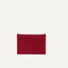 Rothys The Revelvet Convertible Clutch In Red In Burgundy