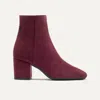 Rothys The Revelvet High Classic Boot In Red In Red