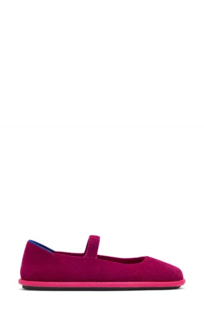 Rothys The Rothy's Cruiser Mary Jane Flat In Purple