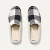 Rothys The Scuff Slipper In Black In Black Buffalo Check