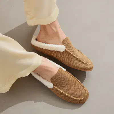 Rothys The Scuff Slipper In Brown/neutral