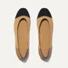 Rothys The Square In Brown In Camel Captoe