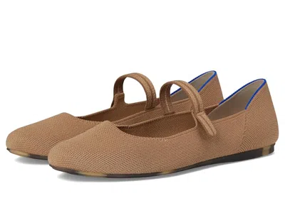 Rothys The Square Mary Jane In Brown