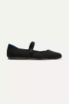 Rothys The Square Mary Jane Flats In Black