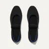 Rothys The Square Mary Jane Flats In Black