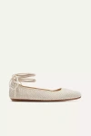 Rothys The Square Wrap Ballet Flats In White