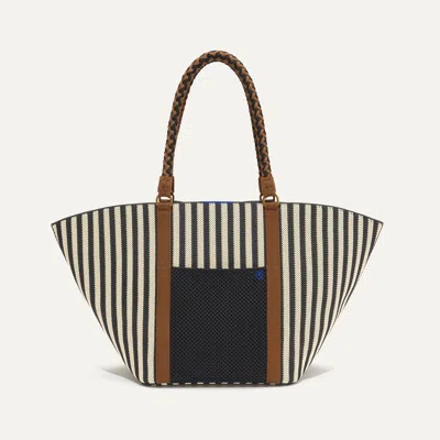 Rothys The Summer Tote In Black In Black Tie
