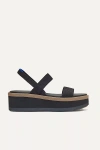 Rothys The Lightweight Wedge Sandals In Black