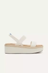Rothys The Lightweight Wedge Sandals In White