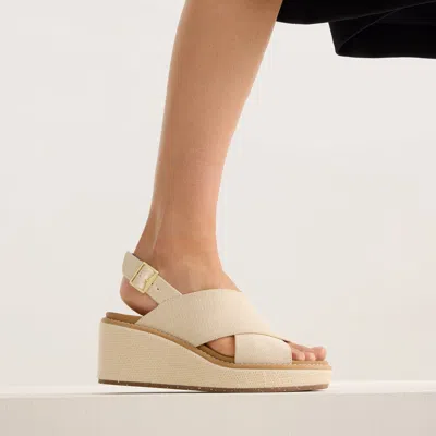 Rothys The Wedge In White Sand