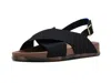 Rothys The Weekend Sandal In Black