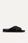 Rothys The Weekend Slide Sandals In Black