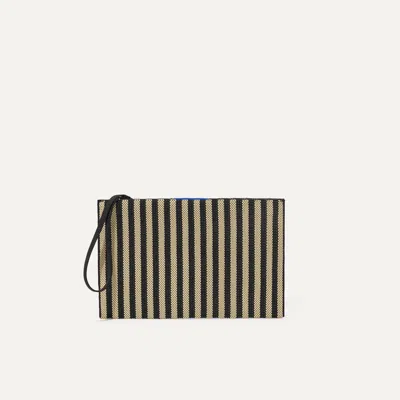 Rothys The Wristlet In Black In Black Tie