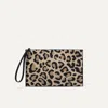 Rothys The Wristlet In Brown In Desert Cat