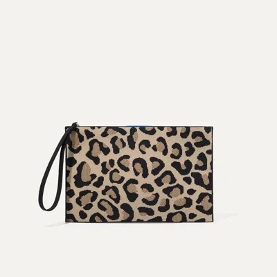 Rothys The Wristlet In Brown In Animal Print