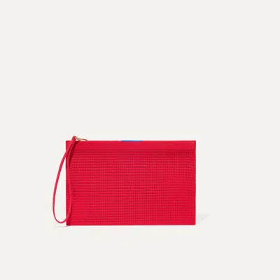 Rothys The Wristlet In Red In Lollipop Perf